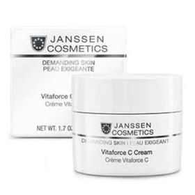 Janssen Cosmetics Demanding Skin Vitaforce C Cream 50 ml Anti-Aging Serum