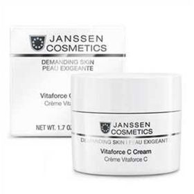 Janssen Cosmetics Demanding Skin Vitaforce C Cream 50 ml Anti-Aging Serum