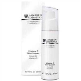 Janssen Cosmetics Demanding Skin Vitaforce C Skin Complex 30 ml Cosmetics Demanding Skin Vitaforce C Cream 50 ml Anti-Aging Serum