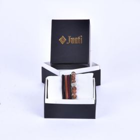 Janti JTKB19039 Kutulu Janti Li Kombin Erkek Bileklik