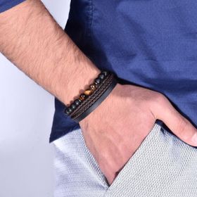 Janti JTKB19046 Kutulu Janti Li Kombin Erkek Bileklik