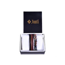 Janti JTKB19089 Kutulu Janti Li Kombin Erkek Bileklik