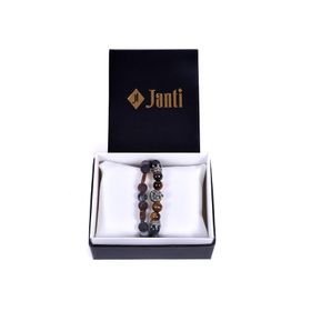 Janti JTKB19096 Kutulu Janti Li Kombin Erkek Bileklik