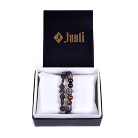 Janti JTKB19096 Kutulu Janti Li Kombin Erkek Bileklik