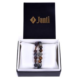 Janti JTKB19096 Kutulu Janti Li Kombin Erkek Bileklik