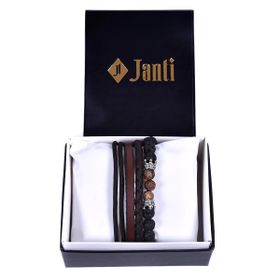 Janti JTKB19098 Kutulu Janti Li Kombin Erkek Bileklik