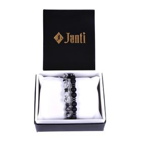 Janti JTKB19115 Kutulu Janti Li Kombin Erkek Bileklik