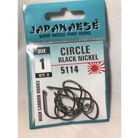 Japanese 5114 Circle Black Nikel İğne