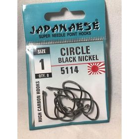 Japanese 5114 Circle Black Nikel İğne
