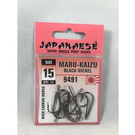 Japanese 9491 Maru Kaizu Black Nikel İğne
