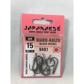 Japanese 9491 Maru Kaizu Black Nikel İğne