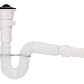Japar 32 mm Çıkışlı Lavabo ve Evye Sifonu