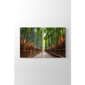 Japonya Bambu Tarlası Tablosu