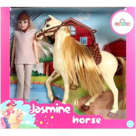 Jasmine GLT-E301 Kahve-Bej Atlı Bebek