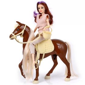 Jasmine GLT-E301 Kahve-Bej Atlı Bebek