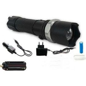Jasper Swat Multifunction Flashlight Şarjlı Taktik Zoomlu Profesyonel Led Avcı El Feneri