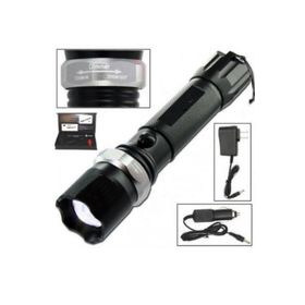 Jasper Swat Multifunction Flashlight Şarjlı Taktik Zoomlu Profesyonel Led Avcı El Feneri