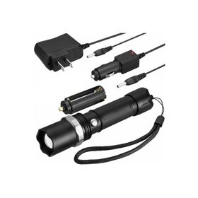 Jasper Swat Multifunction Flashlight Şarjlı Taktik Zoomlu Profesyonel Led Avcı El Feneri