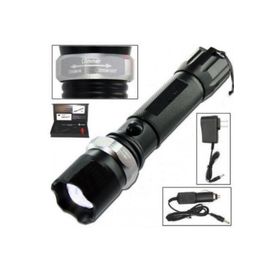 Jasper Swat Multifunction Flashlight Şarjlı Taktik Zoomlu Profesyonel Led Avcı El Feneri