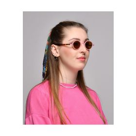 Jatelier JA1006 Yuvarlak Pembe Unisex Güneş Gözlüğü