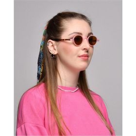 Jatelier JA1006 Yuvarlak Pembe Unisex Güneş Gözlüğü
