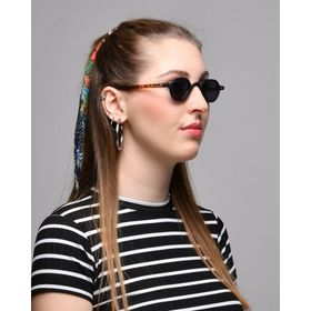 Jatelier Ja1007 Altıgen Siyah Unisex Güneş Gözlüğü