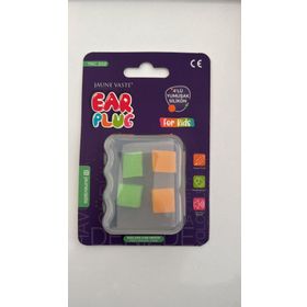 Jaune Vaste Kids 4'lü Yumuşak Silikon Kulak Tıkacı