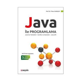Java ile Nesne Programlama - Timur Karaçay