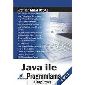 JAVA ILE PROGRAMLAMA - MITAT UYSAL