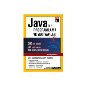 JAVA İLE PROGRAMLAMA VE VERI YAPILARI - BÜLENT ÇOBANOĞLU