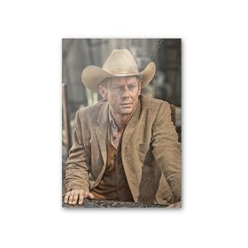 Javvuz William Westworld Metal Poster
