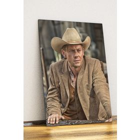 Javvuz William Westworld Metal Poster