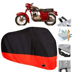 Jawa 250 Sport Arka Çanta Uyumsuz Ultra Kalın Su Geçirmez Motor Brandası