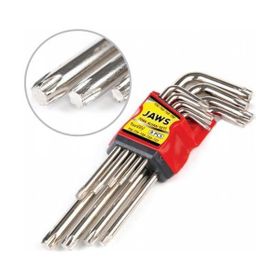 Jaws Jas150 Uzun Allen 9 Parça Torx Alyan Seti