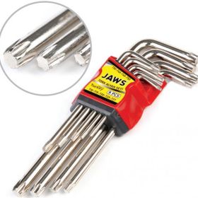 Jaws Jas150 Uzun Allen 9 Parça Torx Alyan Seti