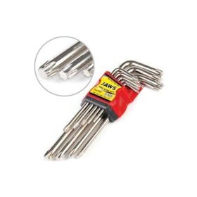 Jaws Jas150 Uzun Allen 9 Parça Torx Alyan Seti