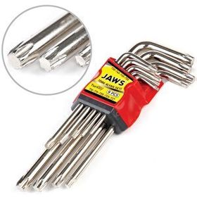 Jaws Jas150 Uzun Allen 9 Parça Torx Alyan Seti