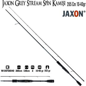 Jaxon Grey Stream 2.65 M 10-40 GR Spin Olta Kamışı