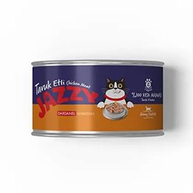 Jazzy Dardanel Tavuklu 95 gr Kedi Konservesi