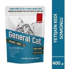 Jazzy General Cat Somonlu 400 gr Yetişkin Kedi Maması