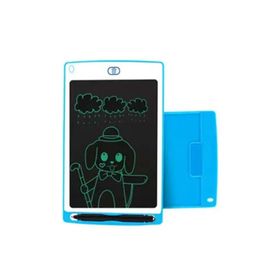 JB Grafik Digital LCD 8.5 inc Ekranlı Çocuk Yazı Çizim Tableti + Bilgisayar Kalemli - Mavi