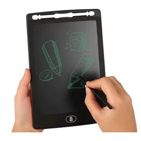 JB Grafik Digital LCD 8.5 inc Ekranlı Çocuk Yazı Çizim Tableti + Bilgisayar Kalemli - Siyah