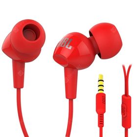 JBL C100 Kırmızı Kulaklık