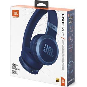 JBL Live 670 Mavi Bluetooth Kulaklık