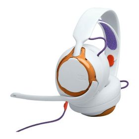 JBL Quantum 250 Beyaz Turuncu Oyuncu Kulaklığı