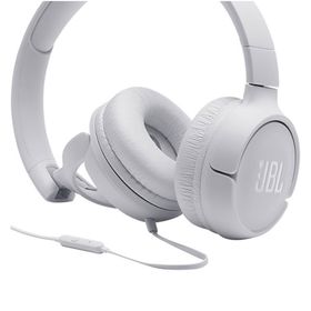 JBL T500 Beyaz Kablolu Kulaküstü Kulaklık