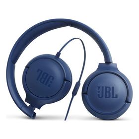 JBL T500 Mavi Kablolu Kulaküstü Kulaklık