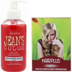 Jean's Color Somon 250 ml Saç Boyası ve Hairplus Saç Açıcı