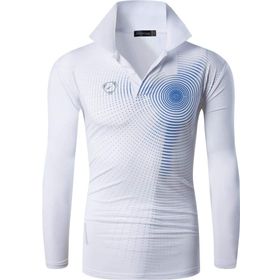 jeansian LA287 Erkek Spor Kuru Kesim Golf Tenis Bowling Polo Tişört