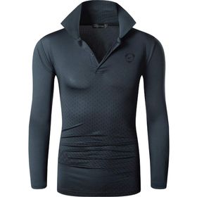 jeansian LA287 Erkek Spor Kuru Kesim Golf Tenis Bowling Polo Tişört